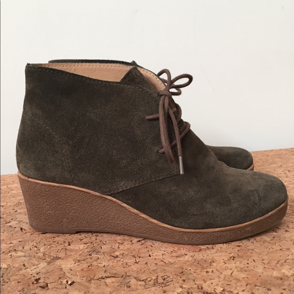 Lucky Brand Junes Suede Wedge